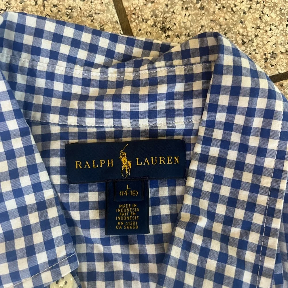 Ralph Lauren dress shirt Sz 14-16